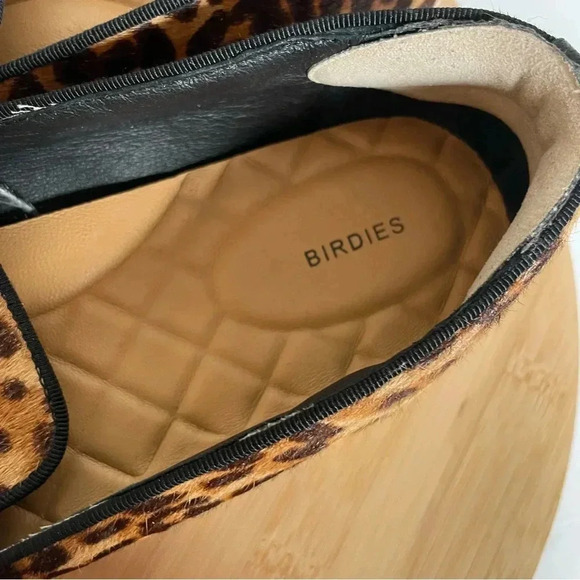 BIRDIES The Swift Leopard Calf Print Slide On Sneaker - Picture 10 of 12